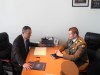 Parlamentarni vojni povjerenik Boško Šiljegović razgovarao sa vojnim atašeom Rumunije, brigadirom Valentinom Voaidesom

